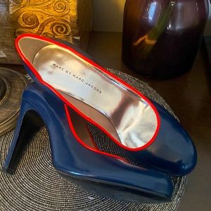 Marc by Marc Jacobs! Blue with red trim! Made in Italy